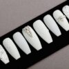 All White Press on Nails with Swarovski Crystals | Nail Art | Fake Nails | False Nails | Glue On Nails | Tracery Nails | Acrylic Nails