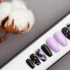 Halloween Bats Press on Nails with Swarovski Crystals | False Nails | Glue On Nails | Hand-painted Nail Art | Fake Nails