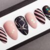 Stars & Stripes Press on Nails | Unicorn Nails | Hand painted Nail Art | Fake Nails | False Nails | Party Nails